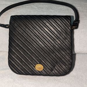 Vintage Murray Kruger small black leather purse.